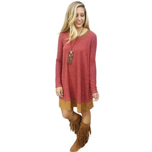 New Women's Loose Sweater Long Sleeve Knitwear Knitted Pullover Jumper PY3 J4U66