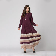 New Women's Sheer Chiffon Islamic Wear Abaya Jilbab Hijab Muslim Rainbow Dress PY3 J4U66