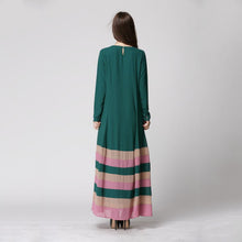New Women's Sheer Chiffon Islamic Wear Abaya Jilbab Hijab Muslim Rainbow Dress PY3 J4U66