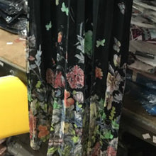 New Womens Floral Print Mini Dress Round Neck Sleeveless Casual Clothing Cut Away Shift Chiffon Halter Dresses J4U66
