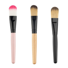 New Wooden Handle Powder Concealer Foundation Brush Mask Brushes Cosmetics Professional Makeup Brush Set Hair Brush J4U66