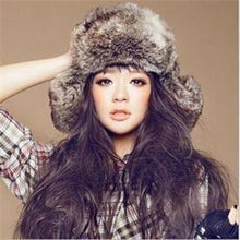 and faux fur hat and cap for women 3 Colors J4U66