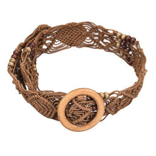 brand Waistband Charm Women Rope Braided Waist Belt Hollow out for girls fashion Accessory J4U66