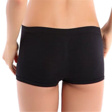 Attractive Women Boyshorts Sexy Cotton Panties Seamless Underwear Intimates Briefs Knickers Solid Color J4U66