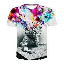 The Thinker Printing Abstract t-shirt Women/Men Casual 3d t shirt for men/women  tee shirt J4U66