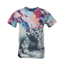 The Thinker Printing Abstract t-shirt Women/Men Casual 3d t shirt for men/women  tee shirt J4U66