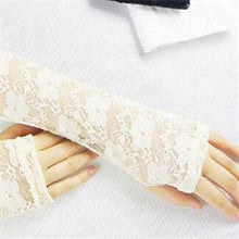 andWomen's long black lace gloves sexy fingerless gloves sunscreen beach driving gloves J4U66