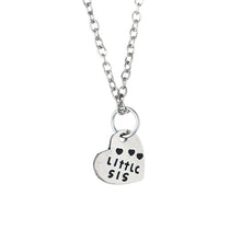 style broken heart 3 parts pendant necklace Sister Necklace Matching "Big middle Little "Sister Necklace Gift For Family J4U66