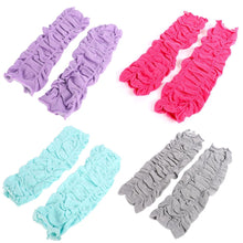 newborn baby boy girls infant wrinkled leggings socks kids leg warmers knee pad J4U66