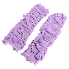 newborn baby boy girls infant wrinkled leggings socks kids leg warmers knee pad J4U66