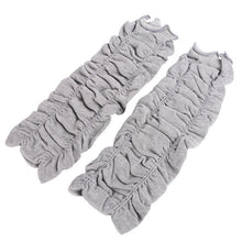 newborn baby boy girls infant wrinkled leggings socks kids leg warmers knee pad J4U66