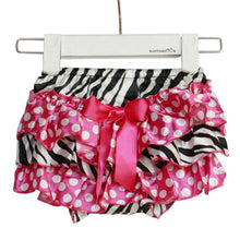born Baby Boys Girls Satin Ruffle PP Shorts Pants Baby Kids Leopard Bowknot Bloomers Skirt Dress 14 Colors J4U66