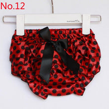 newborn baby boys girls satin ruffle pp shorts pants baby kids leopard bowknot bloomers skirt dress 14 colors J4U66