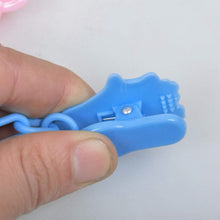 Newborn Baby Infant Dummy Pacifier Soother Nipple Clip Holder Chain Buckle Anti-out Pacifiers J4U66