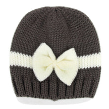 newborn baby kids girls boys lovely bowknot knitted crochet cap warm hat pography props caps J4U66