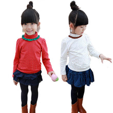 Newborn Kid Child Girl Flower Rim Turtleneck Tops Shirt T-Shirt Baby Outfits  J4U66