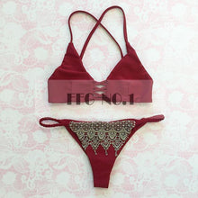 bikini set sexy style beach bathing suit sweet lace bikini women swimwear maillot de bain femme swimsuit hf017 J4U66