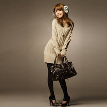 Newest Women Long Sleeve Knit BodyCon Slim Party Sweater Mini Dress Best P1 J4U66