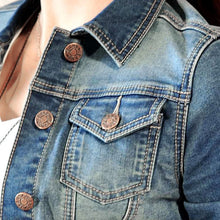 Newest Women's Fashion Casual Long Sleeve Denim Jacket Jeans Short Coat Jacket J4U66