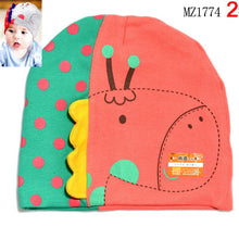 Newest style 100% cotton children cartoon baby knitted hat 6 to 10 Months child kids baby hat J4U66