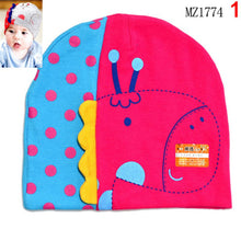 Newest style 100% cotton children cartoon baby knitted hat 6 to 10 Months child kids baby hat J4U66