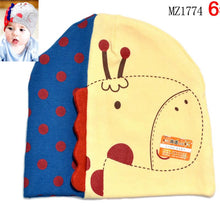Newest style 100% cotton children cartoon baby knitted hat 6 to 10 Months child kids baby hat J4U66