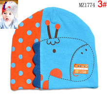 Newest style 100% cotton children cartoon baby knitted hat 6 to 10 Months child kids baby hat J4U66