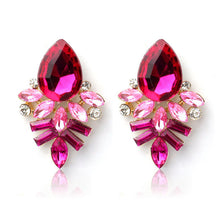 Nice shoppingFashion Women Lady Rhinestone Crystal Drop Alloy Ear Studs Earrings Pendientes Pearl Earrings For Woman J4U66