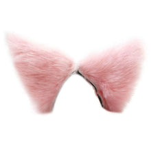 night party club ball wearing deacorate cat fox fur ear pattern hairclip bell J4U66