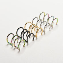 Non-piercing Ear Cuff Eardrop Men Women Ear Clip Cuff Wrap Earrings 4 Colors 2 pc  Clip-on Earrings J4U66
