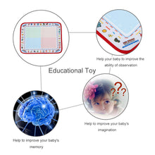 Non-toxic Water Drawing Mat Board Painting and Writing Doodle Drawing Board With Magic Pen for Baby Kids Toys 3 * 2.5 CM J4U66