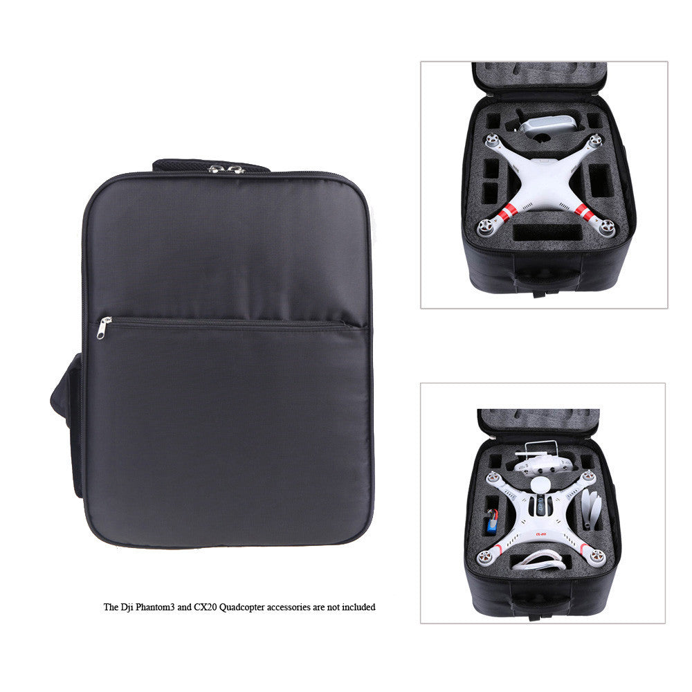 nylon plastic waterproof outdoor portable aircraft shoulder backpack bag carry case for dji phantom 3 cx 20 quadcopter J4U66