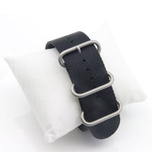 Nylon Watch Band 26mm Luxury Nylon Strap 5 Ring Watch Replacement Band For Garmin Fenix 3 Black/Green Fashion J4U66