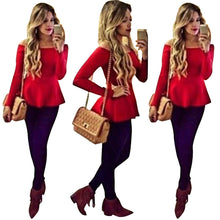Off Shoulder Women Blouses Sexy VShirt Chiffon Solid Plus Size Ladies Blouse Casual Tops Clothing Tank Shirts J4U66