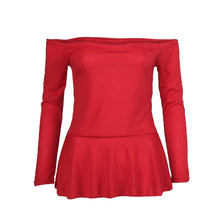 Off Shoulder Women Blouses Sexy VShirt Chiffon Solid Plus Size Ladies Blouse Casual Tops Clothing Tank Shirts J4U66