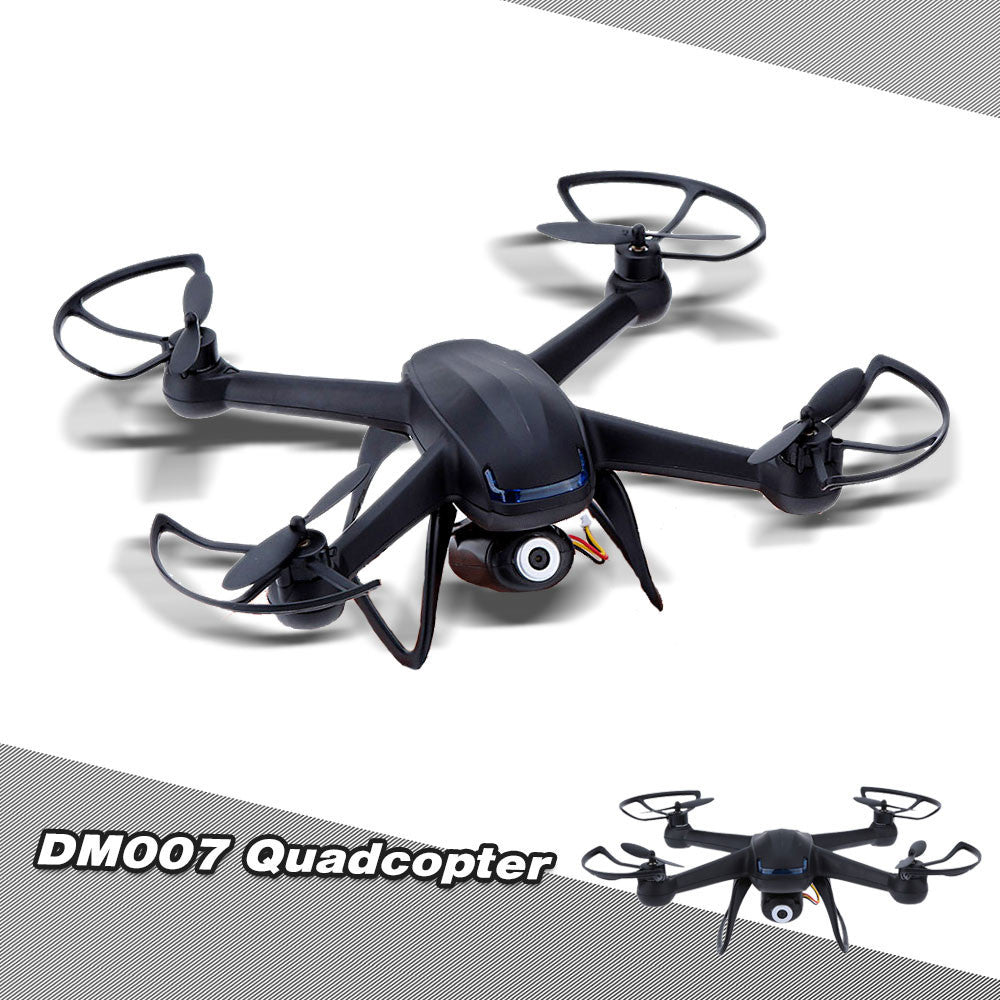 Original DM007 2.4G  Axis Gyro 4CH RTF RC Quadcopter Helicopter Drone with Transmitter 2.0MP HD Camera LED Lights J4U66