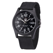 Outdoor Mens Date Stainless Steel Military Sports Analog Quartz Army Wrist Watch J4U66