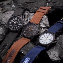 Outdoor Mens Date Stainless Steel Military Sports Analog Quartz Army Wrist Watch J4U66