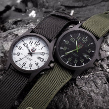 Outdoor Mens Date Stainless Steel Military Sports Analog Quartz Army Wrist Watch J4U66