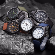 Outdoor Mens Date Stainless Steel Military Sports Analog Quartz Army Wrist Watch J4U66
