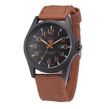 Outdoor Mens Date Stainless Steel Military Sports Analog Quartz Army Wrist Watch J4U66