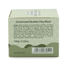 oxygen bubbles carbonate mud face mask deep clean and clear whitening hydrating bioaqua J4U66
