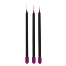 3pc Nail Art Tips Tools Polish Pen Drawing lines Nail Brushes Proffesional Decor Makeup brushes for manicure CY0723 J4U66