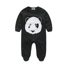 PRO Baby Siamese clothes The panda cartoon jumpsuits baby boy clothes Long sleeve girls clothes style suits J4U66