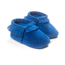 PU Suede Leather Newborn Baby Boy Girl Moccasins Soft Moccs Shoes 13 Colors Bebe Fringe Soft Soled Non-slip Footwear Crib Shoe J4U66