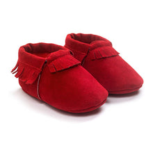 PU Suede Leather Newborn Baby Boy Girl Moccasins Soft Moccs Shoes 13 Colors Bebe Fringe Soft Soled Non-slip Footwear Crib Shoe J4U66