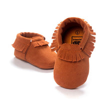 PU Suede Leather Newborn Baby Boy Girl Moccasins Soft Moccs Shoes 13 Colors Bebe Fringe Soft Soled Non-slip Footwear Crib Shoe J4U66