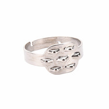 Pad Diy Silver -Plated Ring Blanks Glue On Cabochon Rings Base Anillo Adjustable RingFindings Material For Handmade J4U66