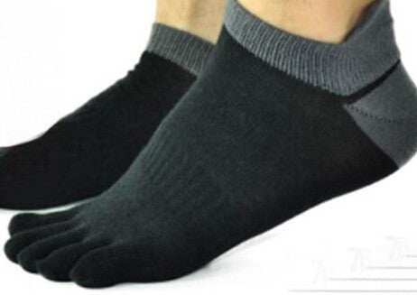 Pair Five Finger Men Socks/ Cotton Socks For Men/Candy Color Casual Men Clothing J4U66