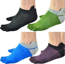 Pair Five Finger Men Socks/ Cotton Socks For Men/Candy Color Casual Men Clothing J4U66